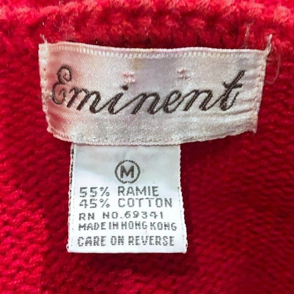 Vintage Eminent Embellished Star Holiday Sweater - Picture 6 of 8